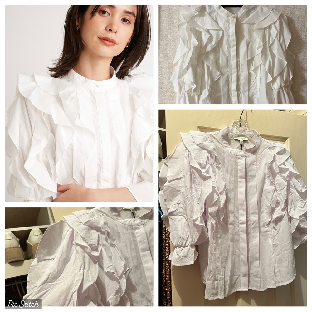 Pinch blouse by Head Over Heels